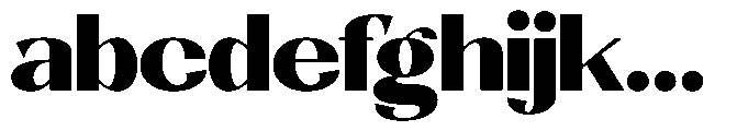 Natharie Heavy Semi Expanded FONT