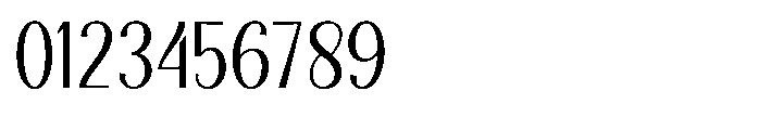 Natharie Light Condensed Font OTHER CHARS