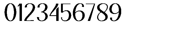 Natharie Light Expanded Font OTHER CHARS