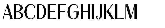 Natharie Semi Condensed Font UPPERCASE