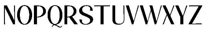 Natharie Semi Condensed Font UPPERCASE