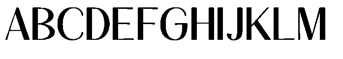 Natharie Semi Expanded Font UPPERCASE