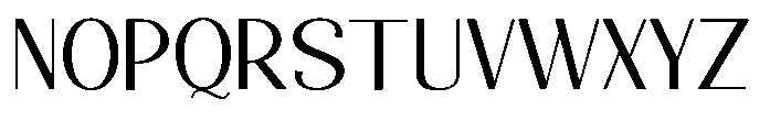 Natharie Variable Font UPPERCASE