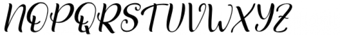 Nathilda Italic Font UPPERCASE