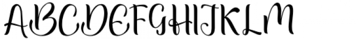 Nathilda Regular Font UPPERCASE