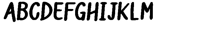 Nathot Semi Bold Font UPPERCASE
