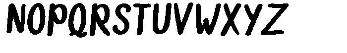 Nathot Semi Bold Font UPPERCASE