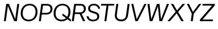 Natio Variable Italic Font UPPERCASE