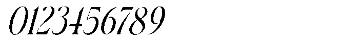 Native Designer Italic Font OTHER CHARS