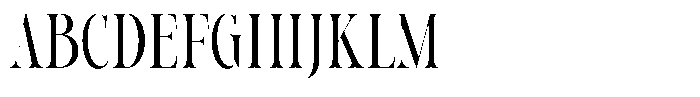 Native Designer Regular Font UPPERCASE