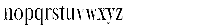Native Designer Regular Font LOWERCASE
