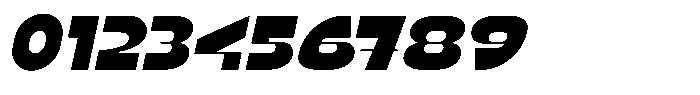 Native Letter Oblique Font OTHER CHARS