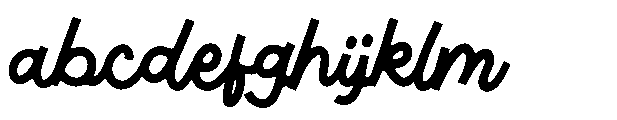 Native Letter Script FONT