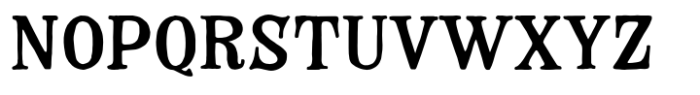 Native Record Serif Font UPPERCASE