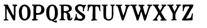 Native Record Serif Font LOWERCASE