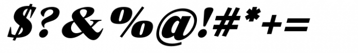 Native Txt Black Italic Italic Font OTHER CHARS