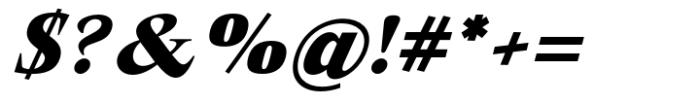 Native Txt Extra Bold Italic Italic Font OTHER CHARS