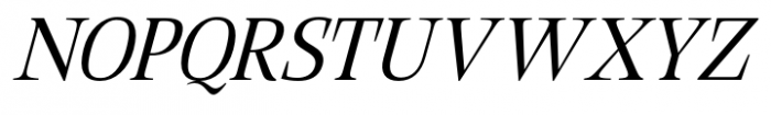 Native Txt Light Italic Italic Font UPPERCASE