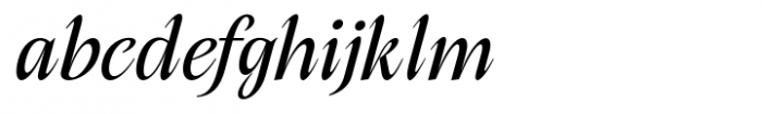 Native Txt Light Italic Italic Font LOWERCASE