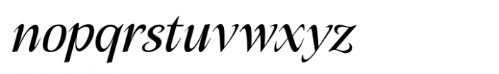 Native Txt Light Italic Italic Font LOWERCASE