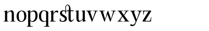Native Txt Light Font LOWERCASE