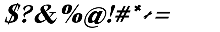 Native Txt Semi Bold Italic Italic Font OTHER CHARS