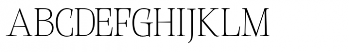 Native Txt Thin Font UPPERCASE