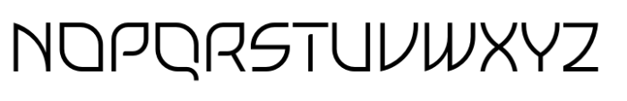Nativera Regular Font UPPERCASE