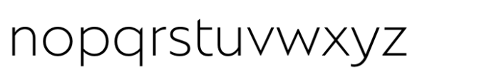 Natom Pro Light Font LOWERCASE