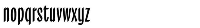 Natri Condensed Medium Font LOWERCASE