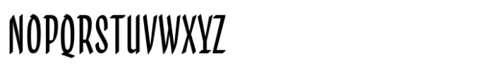 Natri Condensed Regular Font UPPERCASE