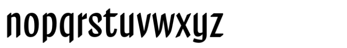 Natri Narrow Medium Font LOWERCASE