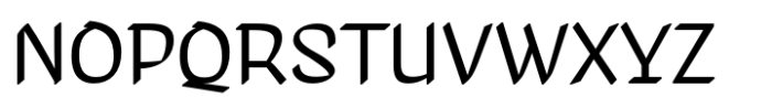 Natri Normal Regular Font UPPERCASE