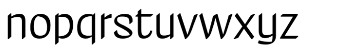 Natri Normal Regular Font LOWERCASE