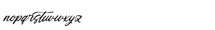 Natural Butter Italic Font LOWERCASE