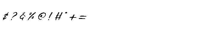 Natural Butter Regular Font OTHER CHARS