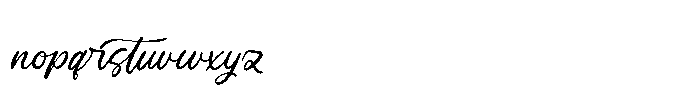 Natural Butter Regular Font LOWERCASE