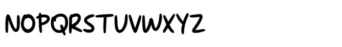 Natural Handmade Regular Font UPPERCASE