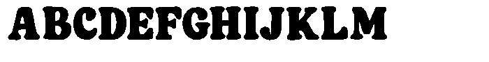 Natural Mistic  Display Regular Font UPPERCASE