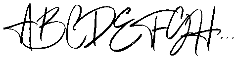 Natural Outside Font UPPERCASE