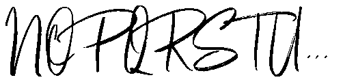 Natural Outside Font UPPERCASE