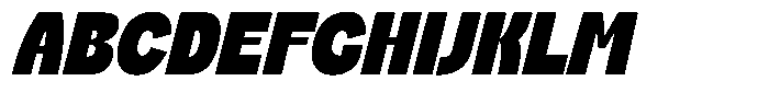 Natural Sage Italic Font UPPERCASE