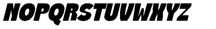 Natural Sage Italic Font UPPERCASE