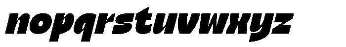 Natural Sage Italic Font LOWERCASE