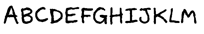 Natural Scriptura Regular Font UPPERCASE