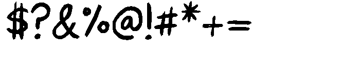 Natural Scriptura Two Regular Font OTHER CHARS