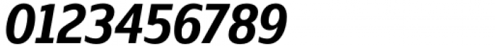 Nauman Neue Condensed Semi Bold Italic Font OTHER CHARS