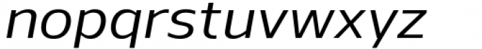 Nauman Neue Regular Italic Font LOWERCASE