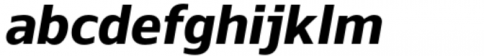 Nauman Neue Sm Condensed Bold Italic Font LOWERCASE
