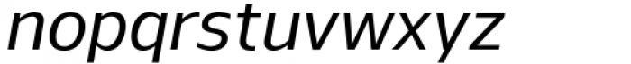 Nauman Neue Sm Condensed Regular Italic Font LOWERCASE